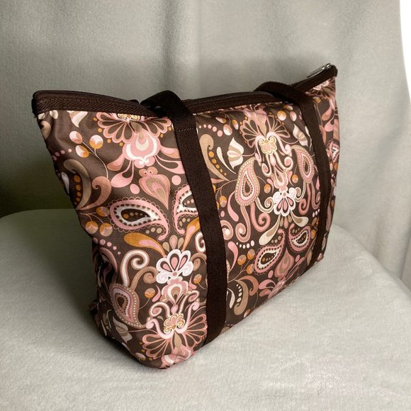 LeSportsac Paisley Zip-Top Tote - CHANDELIER - Picture 4 of 15
